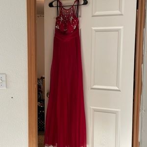 Red prom dress size 5/6